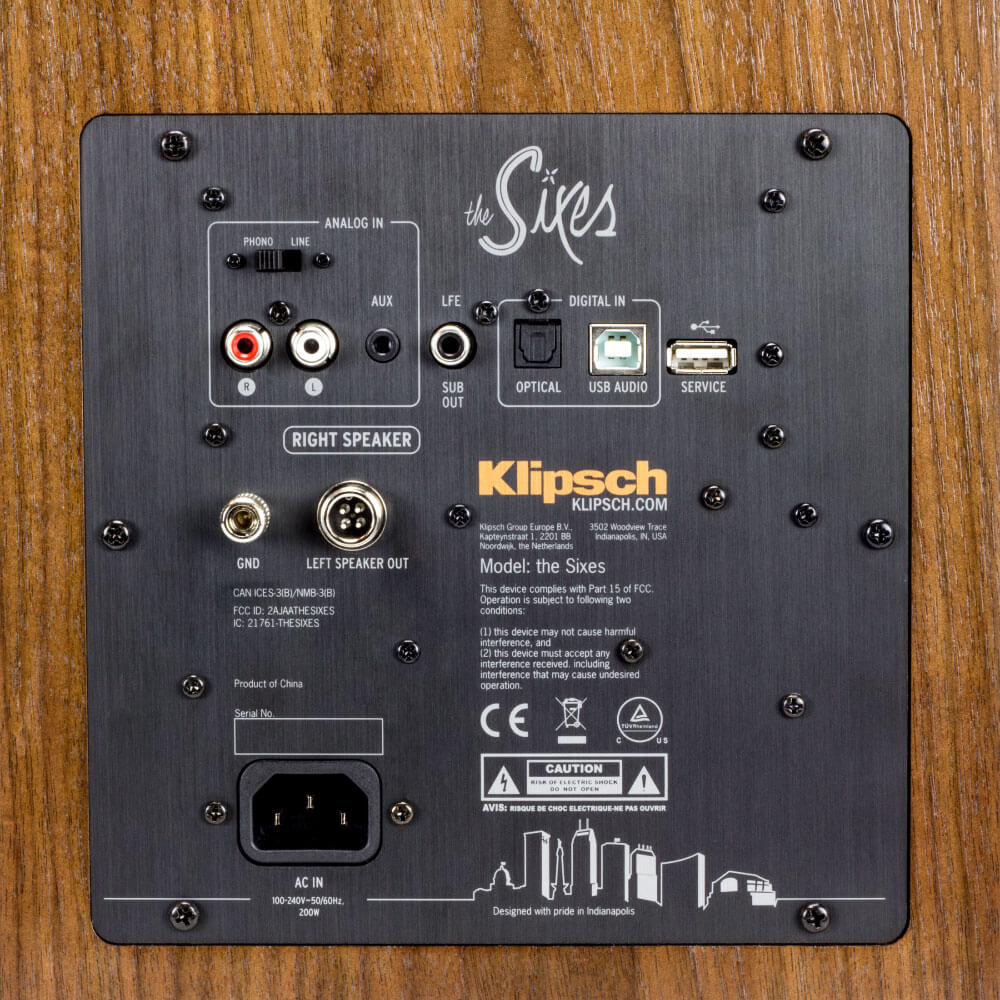 Klipsch THE SIXES Powered Speakers Pacific Hi Fi
