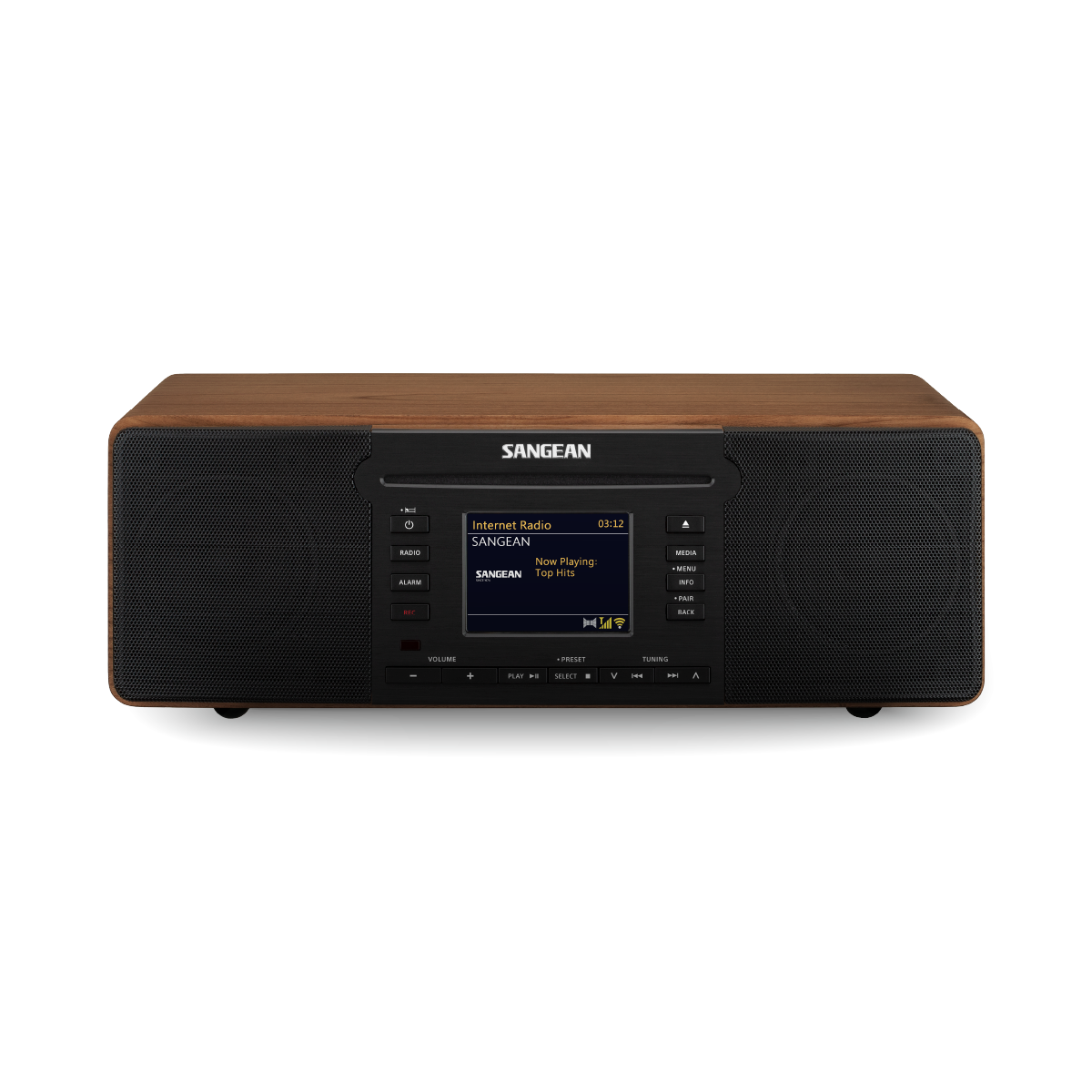 Sangean DDR-66BT Digital Audio Internet Radio/DAB+/FM-RDS/Bluetooth/CD ...