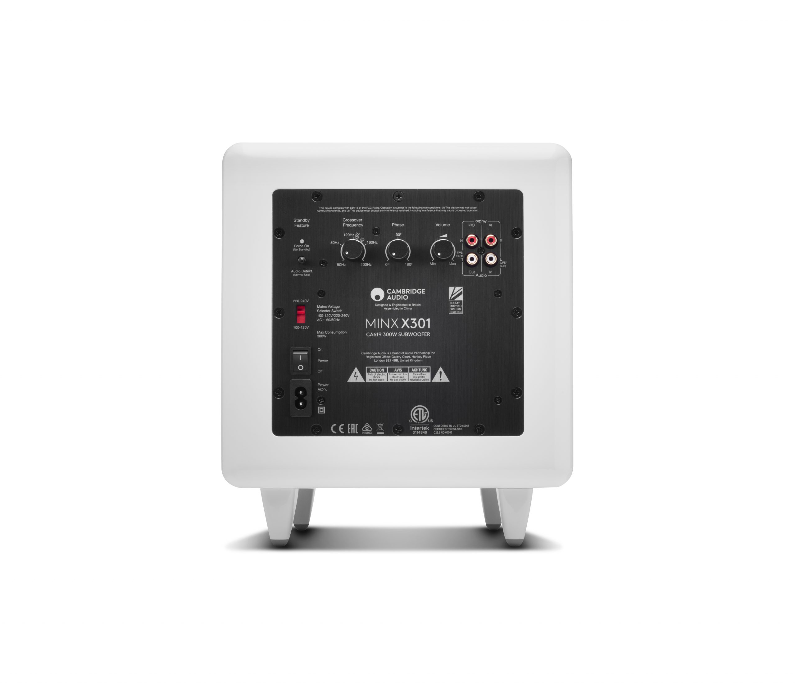 Cambridge Audio Minx X301 Active Subwoofer Pacific Hi Fi