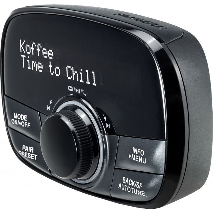 Sangean FMT02 In Car Adaptor with DAB+ / FM TX and Bluetooth