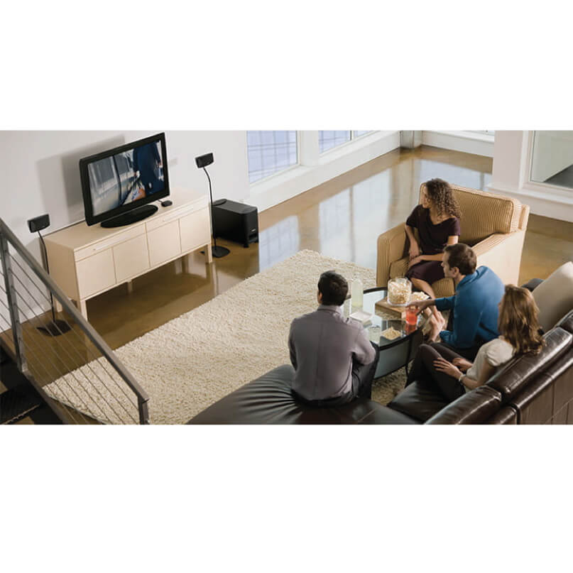 Bose UFS-20 Series II Universal Floorstands-Black/White