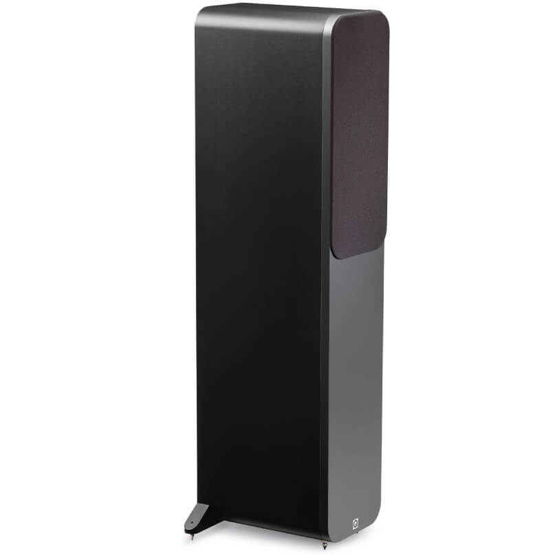 Q Acoustics 3050 Floorstanding Speaker Graphite/Walnut Pacific Hi Fi
