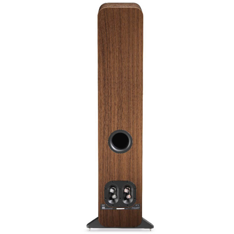 Q Acoustics 3050 Floorstanding Speaker Graphite/Walnut Pacific Hi Fi