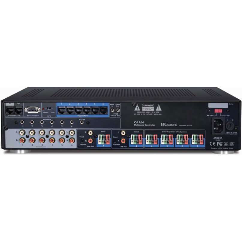 Russound CAA66 Advanced 6Zone Controller/Amplifier Pacific Hi Fi