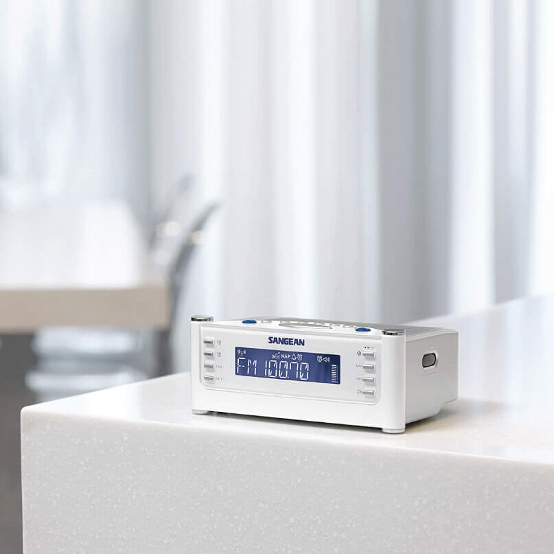 Sangean RCR22SL Analogue Digital Tuning Clock Radio Pacific Hi Fi