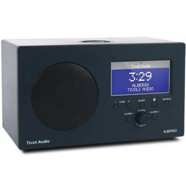 Tivoli Audio Albergo AM/FM Clock Radio With Bluetooth Pacific Hi Fi