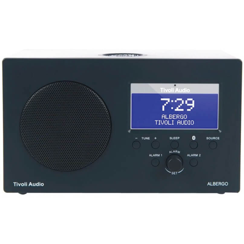 Tivoli Audio Albergo AM/FM Clock Radio With Bluetooth Pacific Hi Fi