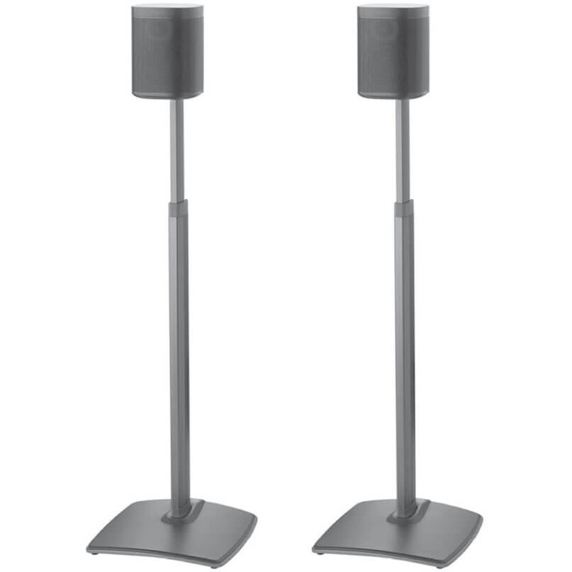 Sanus WSSA2 Adjustable Height Wireless Speaker Stands Pacific Hi Fi