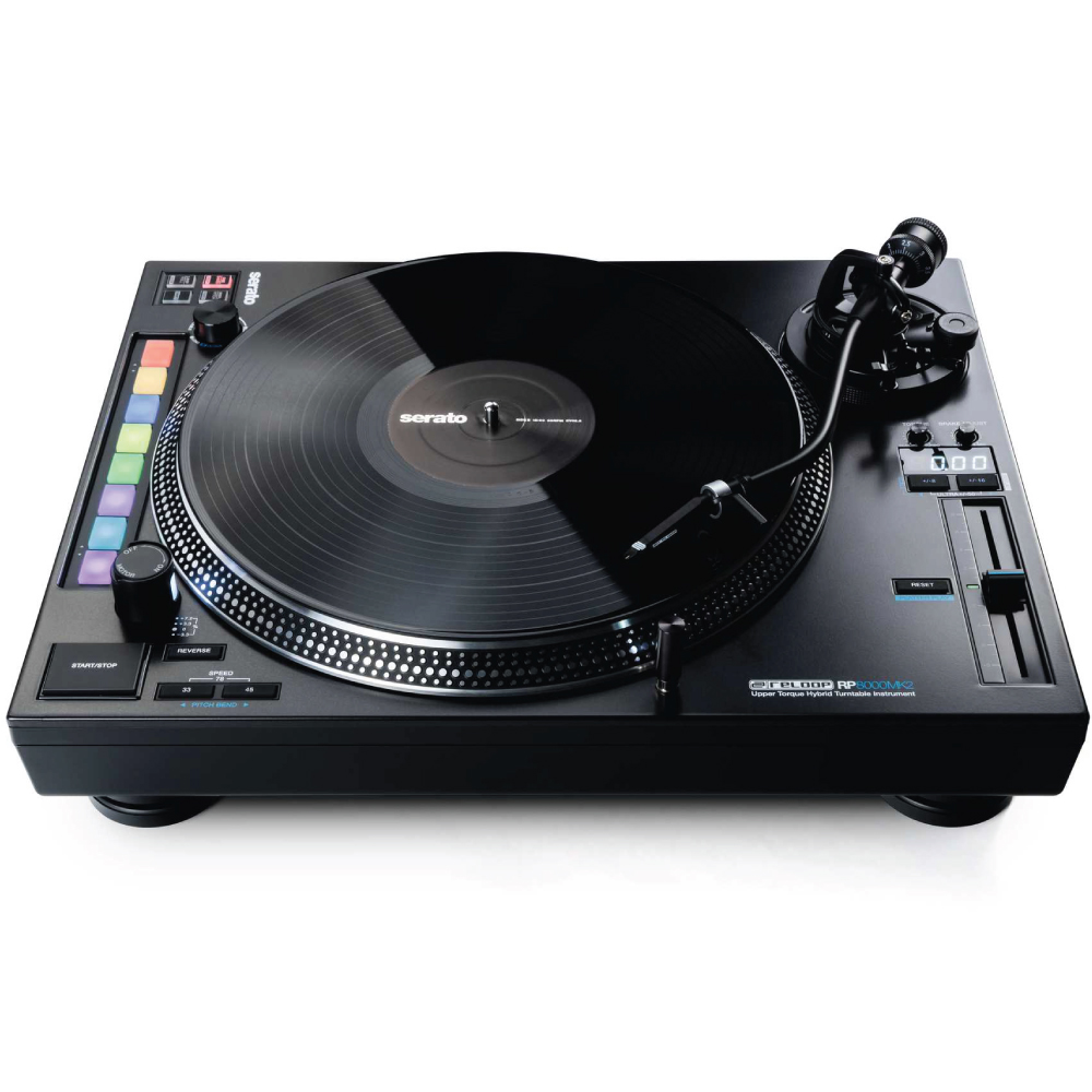 Reloop RP8000MK2 Pair Direct Drive DJ Turntables Pacific Hi Fi