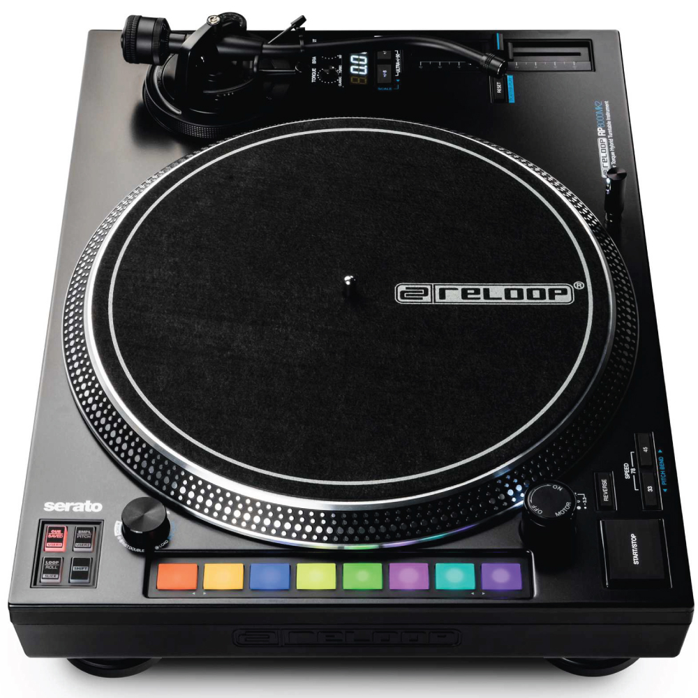 Reloop RP8000MK2 Pair Direct Drive DJ Turntables Pacific Hi Fi