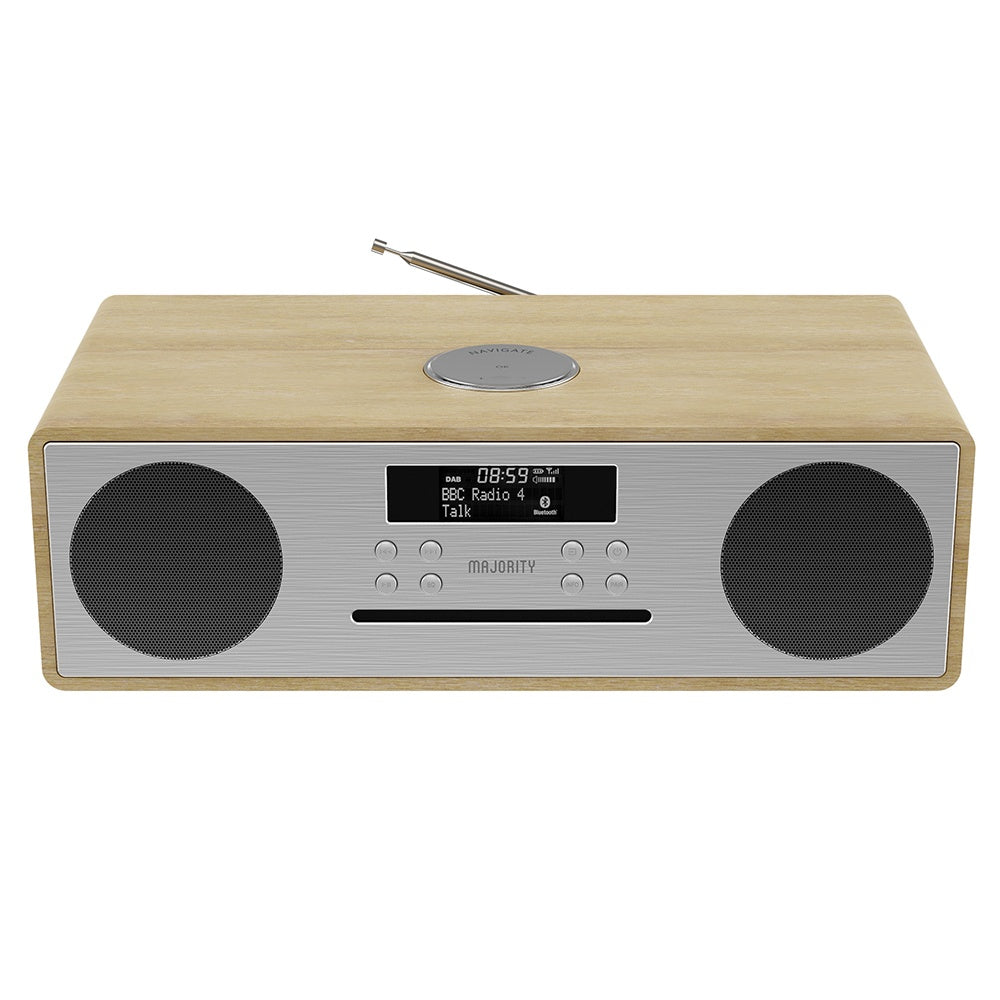 Majority Oakington Bluetooth, DAB Radio & CD PlayerOak Pacific Hi Fi