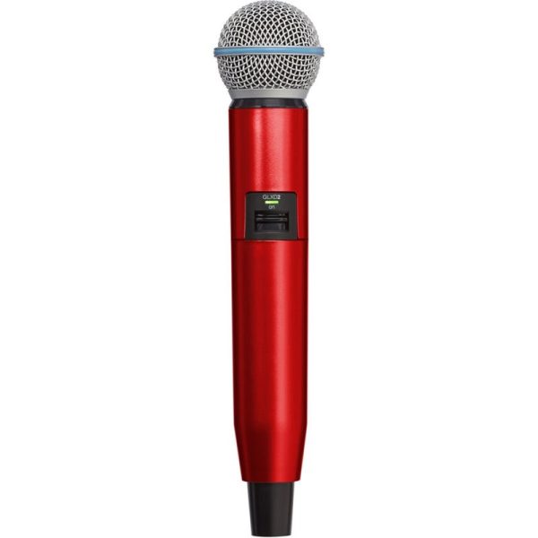 Rode Mic Handle Color Shure Red Colour Handle for GLXD SM58 or BETA58 Handheld Mic - Pacific ...